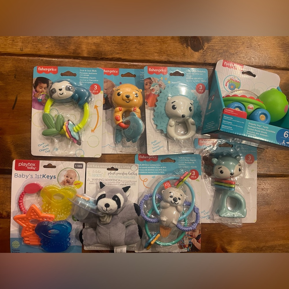 Bundle of baby toys